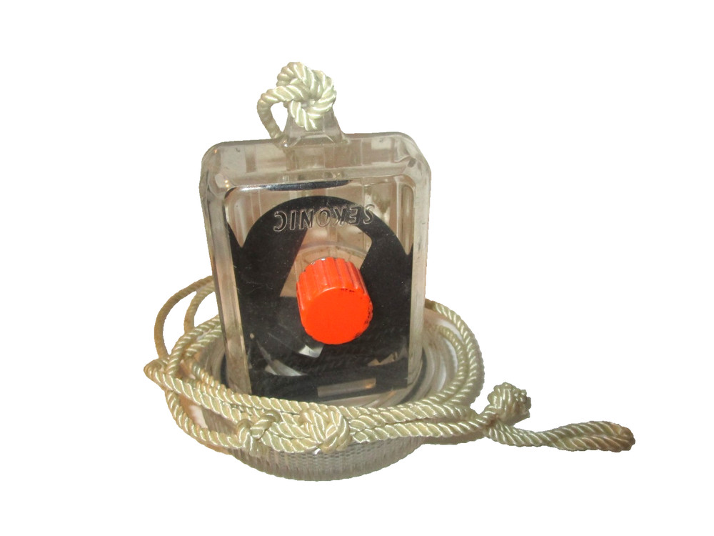 Vintage Sekonic Camera Accesory Underwater Plastic Case w/Rope