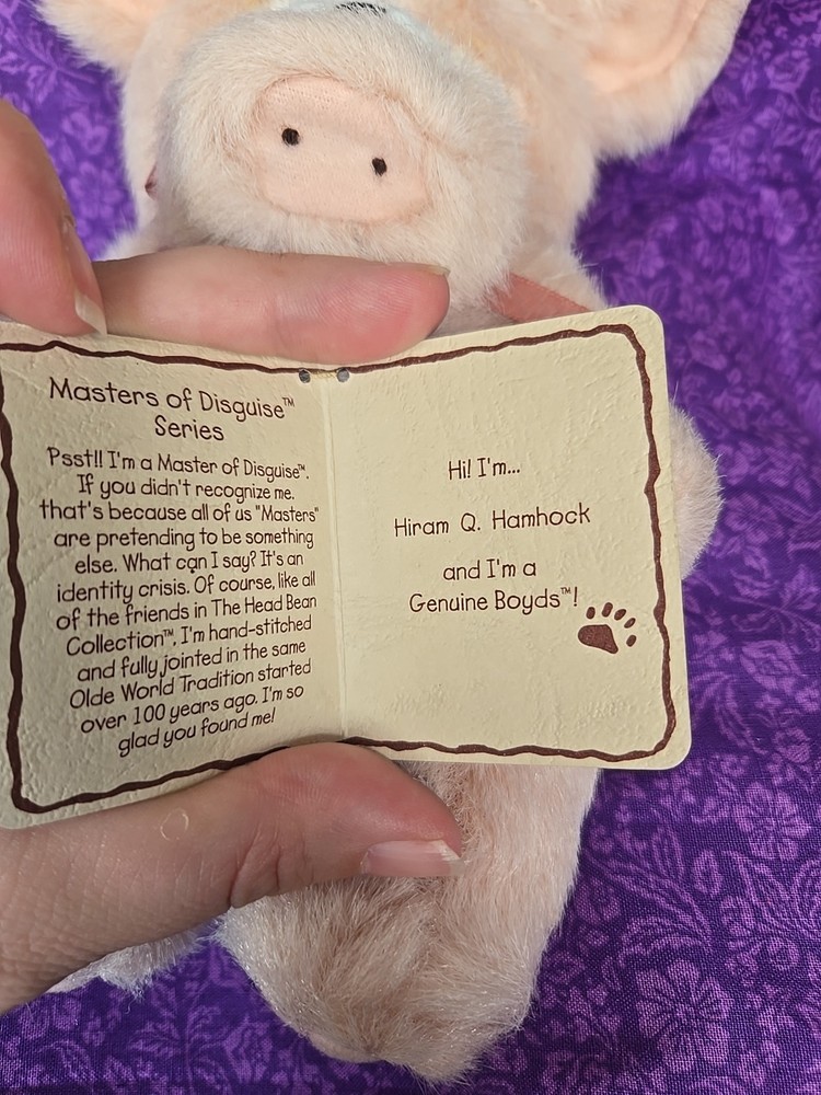 Boyds Bear Hiram Q. Hamhock