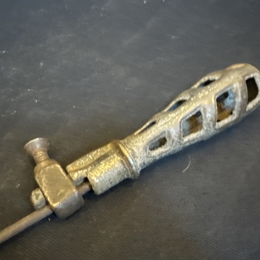 Vintage Cast file holder wo Tip