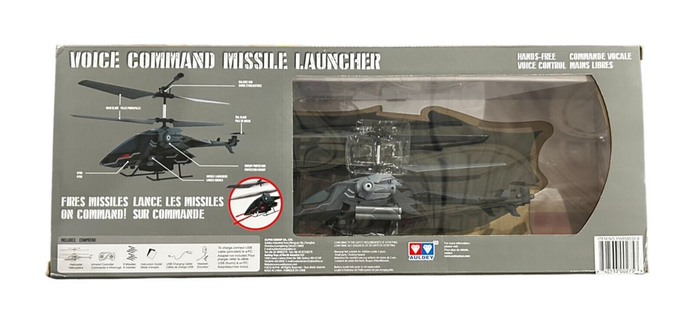 SKY ROVER Voice Command Missile Launcher