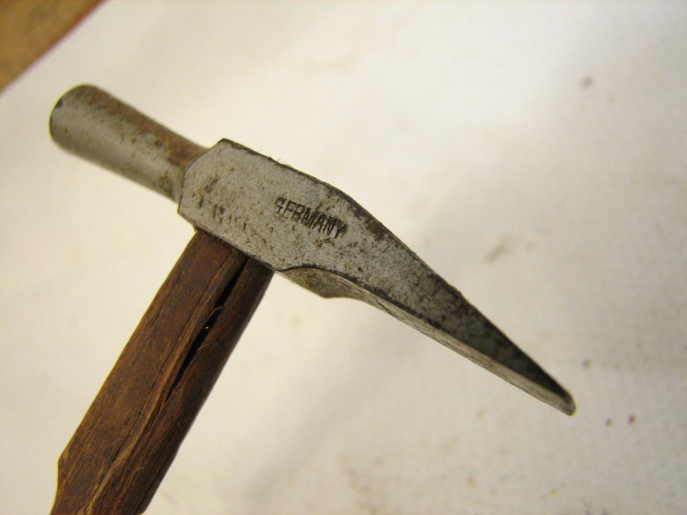 Antique Tiny German Jeweler Watch Makers Silversmith Hammer Tool Delicate Work