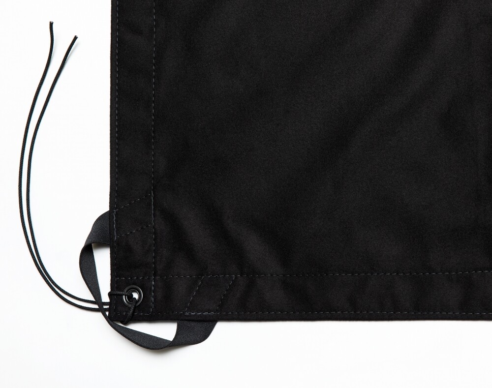 CANVAS GRIP 12' X 20' Black Solid - Overhead