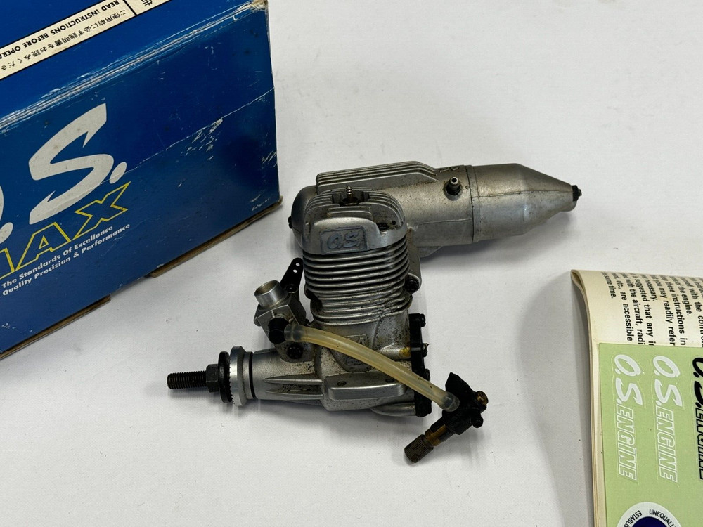 Nice O.S. OS .40 40 LA Two Stroke Nitro RC Remote Control Airplane Engine