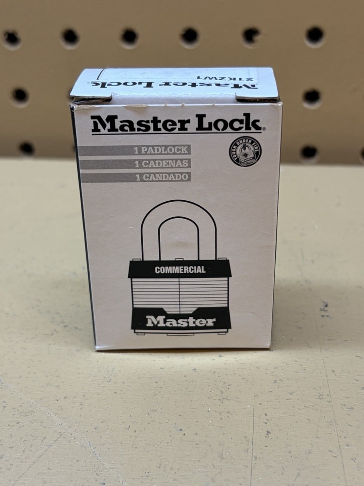 Master Lock Padlock 21KZW1 Re-Keyable M1 Keyway (Zero Bitted)