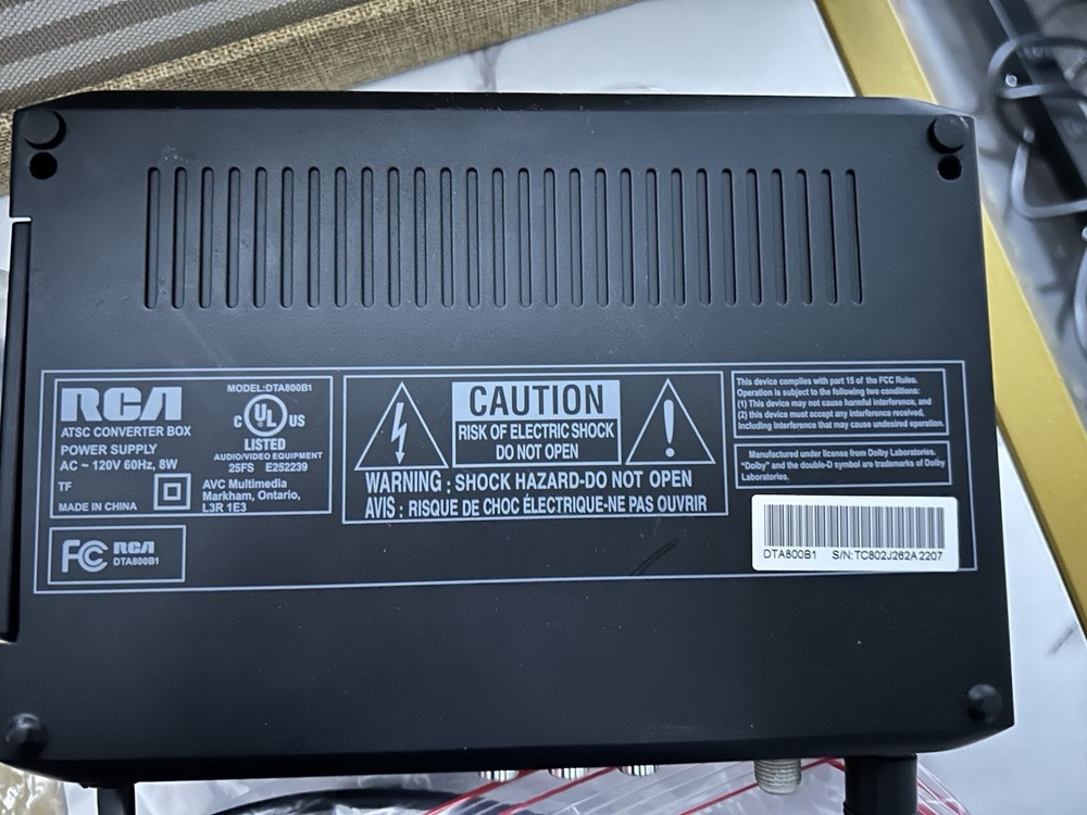 Tv Converter Box Lot