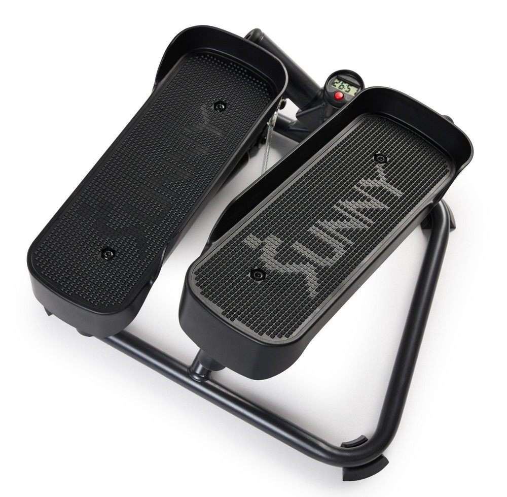 Compact Smart Twist Stepper Machine Engages The Entire Body and Core Workout