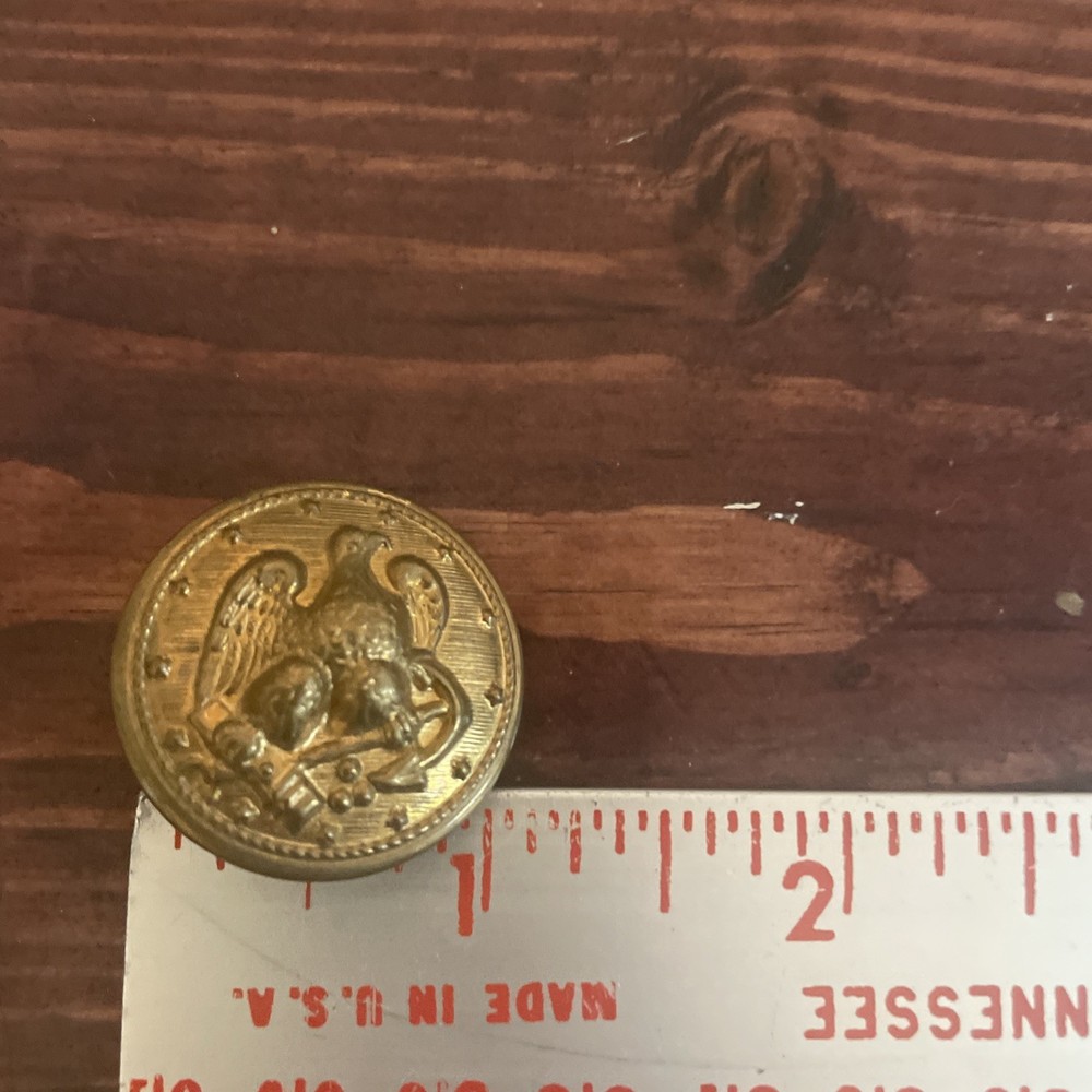 US Navy Brass Eagle Button Replacement