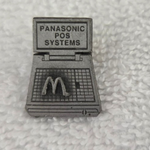 McDonald’s PIN PANASONIC POS SYSTEM COLLECTIBLES