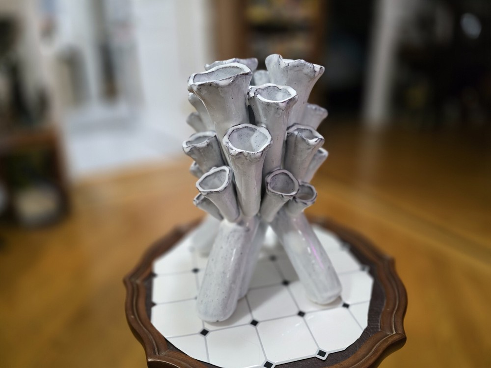 Sculptural Stoneware Vase