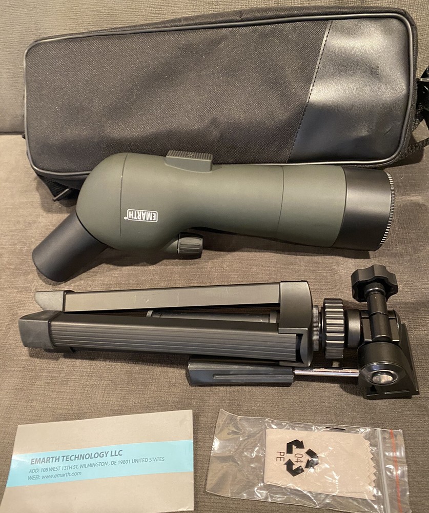 Emarth Spotting Scope w/Tripod Magnification Max 60