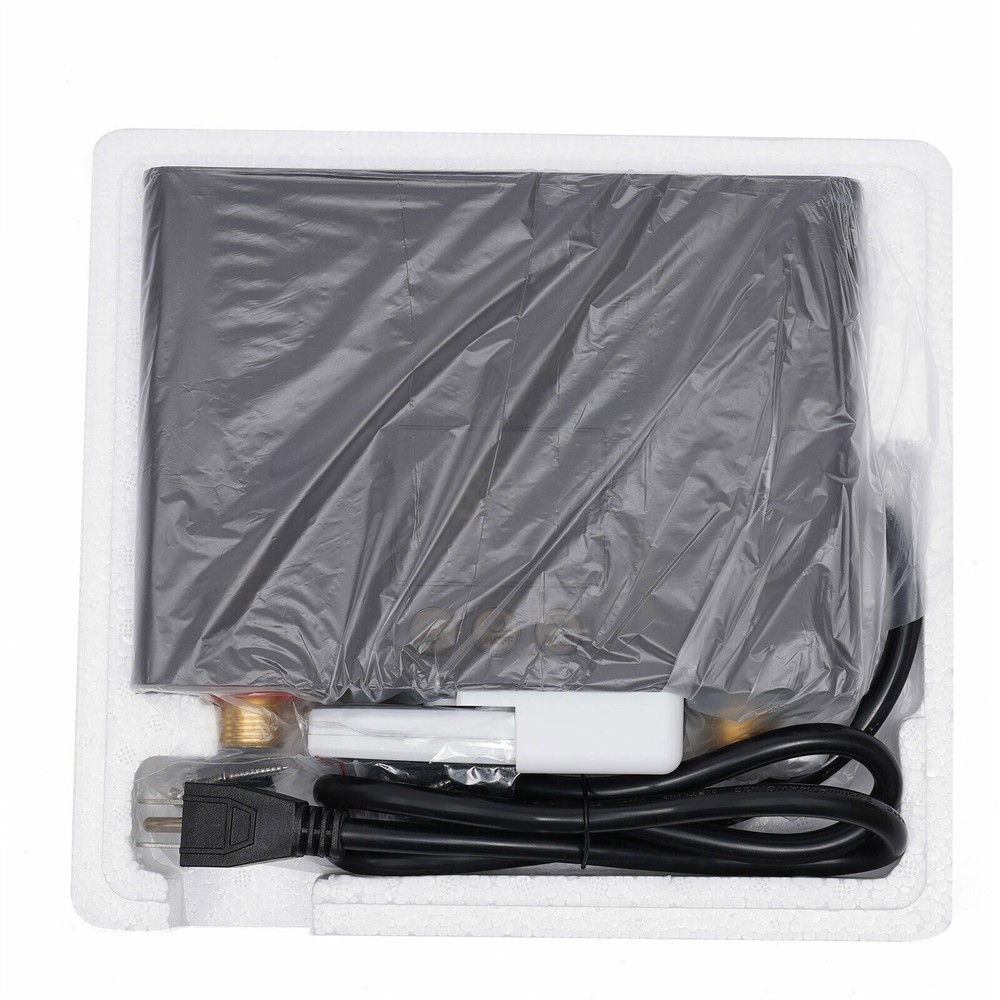 110V Instant Electric Tankless Hot Water Heater Shower Boiler Kitchen Bathroom