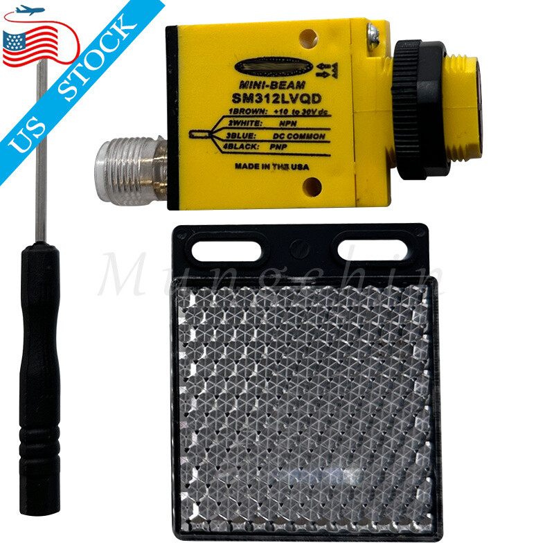 For SM312LVQD Banner Engineering Mini Beam Photoelectric Sensor