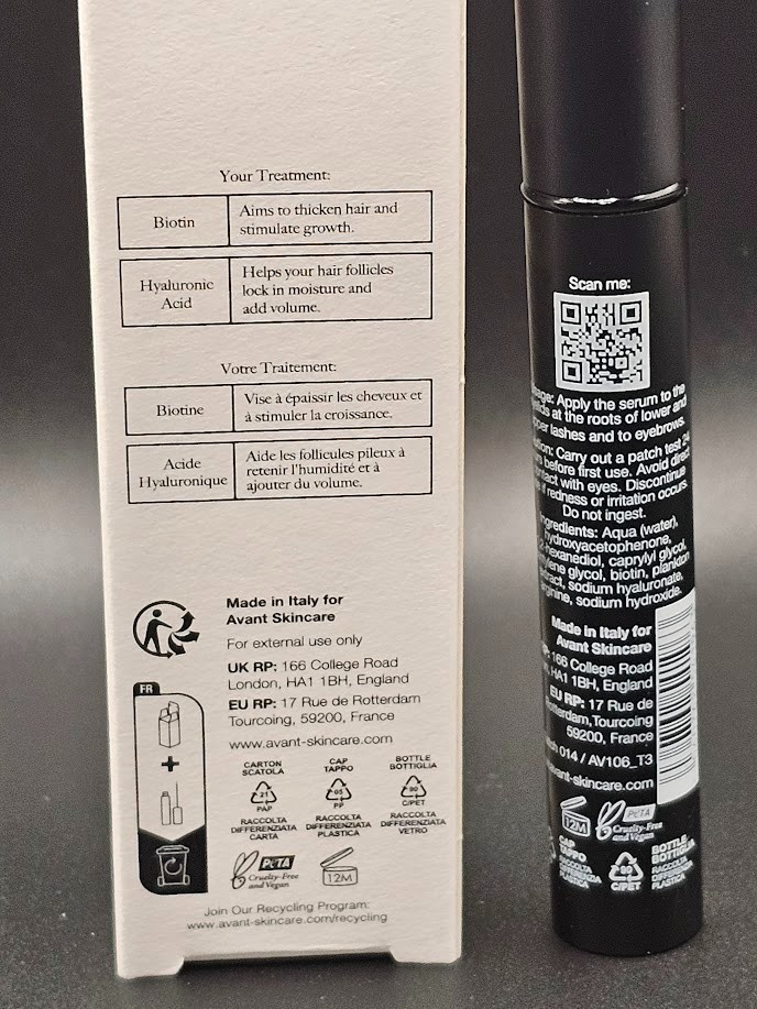Avant Lash and Brow Serum