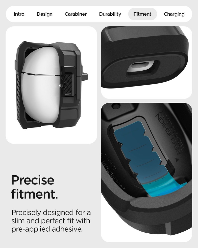 For Pixel Buds 2a | Spigen Lock Fit Case