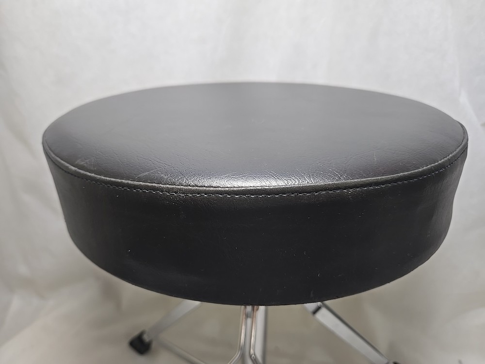 Drum Throne for Any Drum Set - Black Top Drum Stool