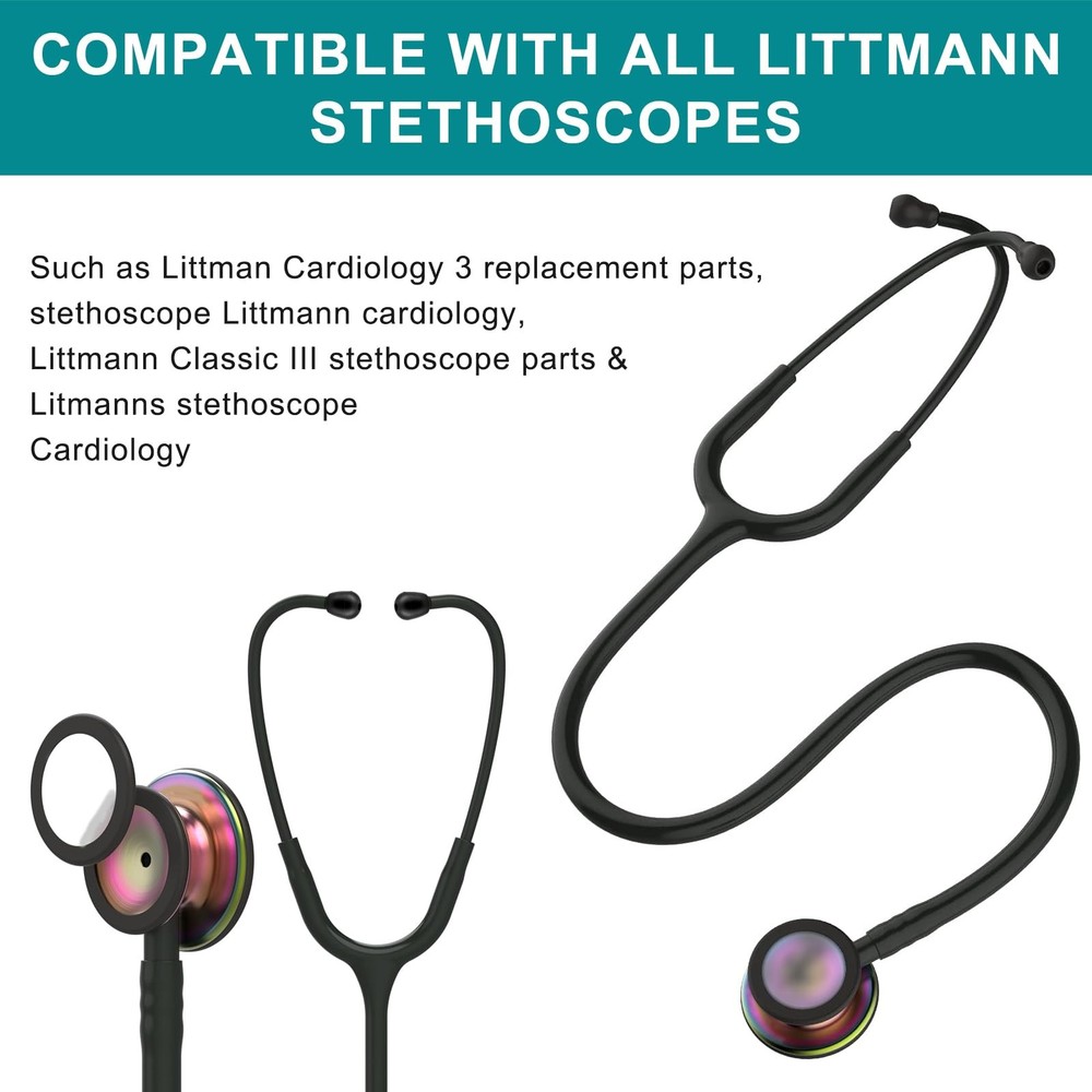 Stethoscope Ear Tips Replacement for Littmann Stethoscopes - Compatible with ...
