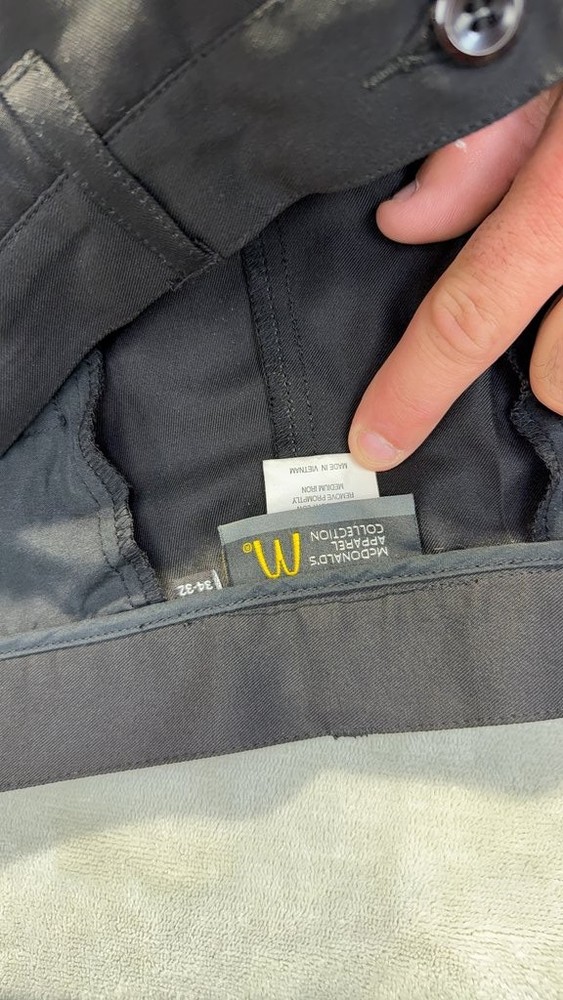 McDonald's Uniform Pants