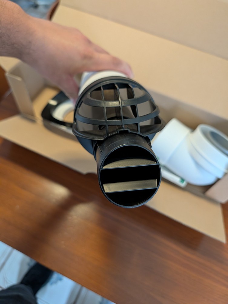 Ubbink Rinnai 229012NPP Condensing Termination Kit For Tankless Water Heater