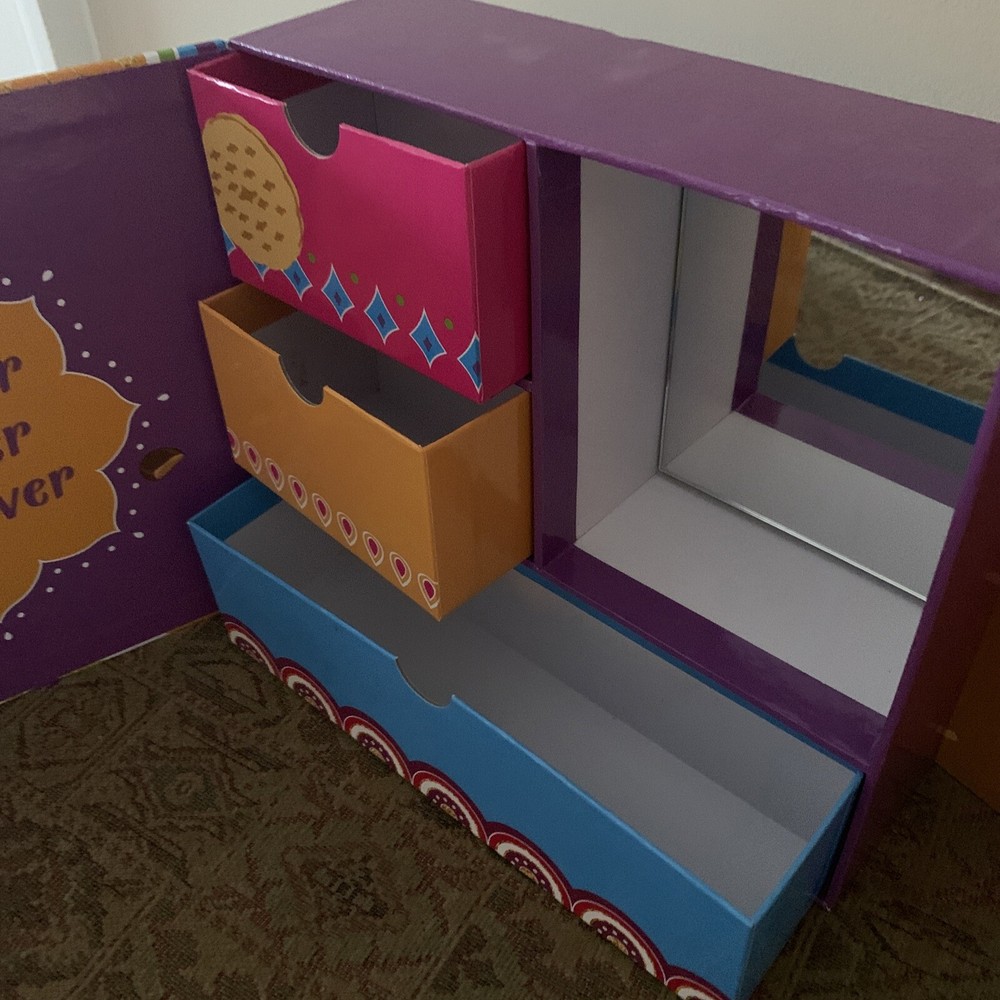 Lot 2 Decorative Cardboard Boxes Smore Cookie Sweets