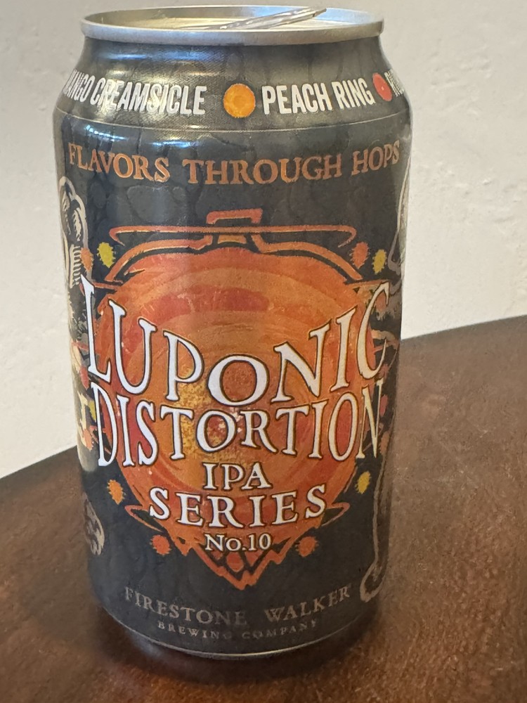 Luponic Distortion IPA - Empty Beer Can - Firestone Walker