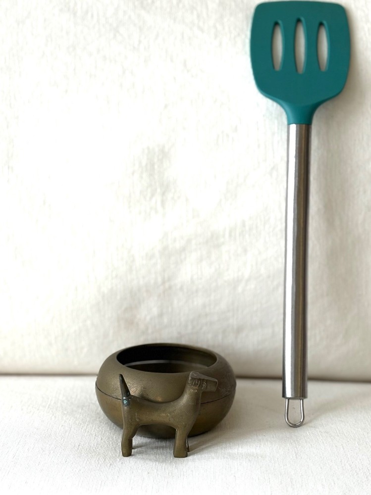 Asian Brass Incense Burner