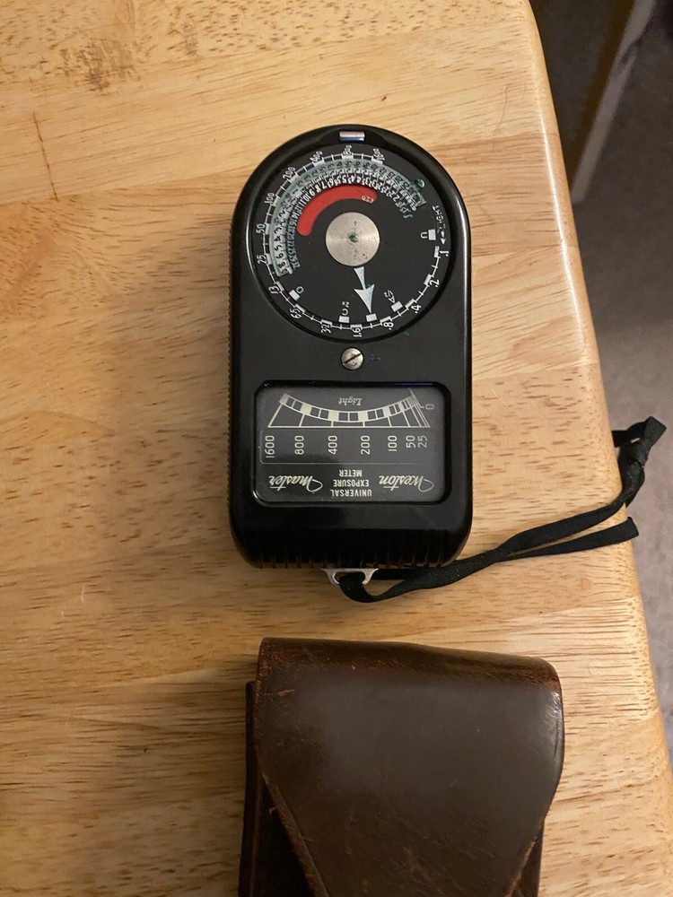 Vintage Weston Master Universal Model 715 Light Exposure Meter One Owner