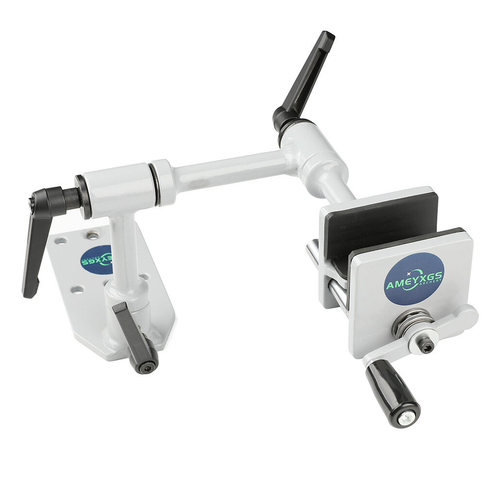 Universal Compound Bow Vise 360° Adjustable Heavy Duty Archery Tool Professional