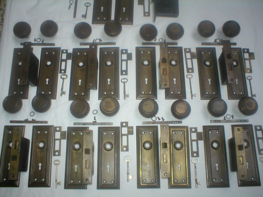 Antique Door Hardware Set