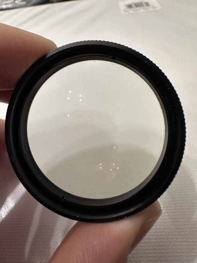 Volk 28D Double Aspheric Lens, Ophthalmology/Optometry, Black, Clear