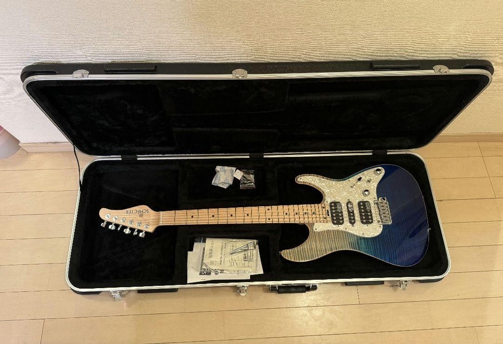 SCHECTER SD-DX-24-AS-VTR BLTMM Safe Packing!