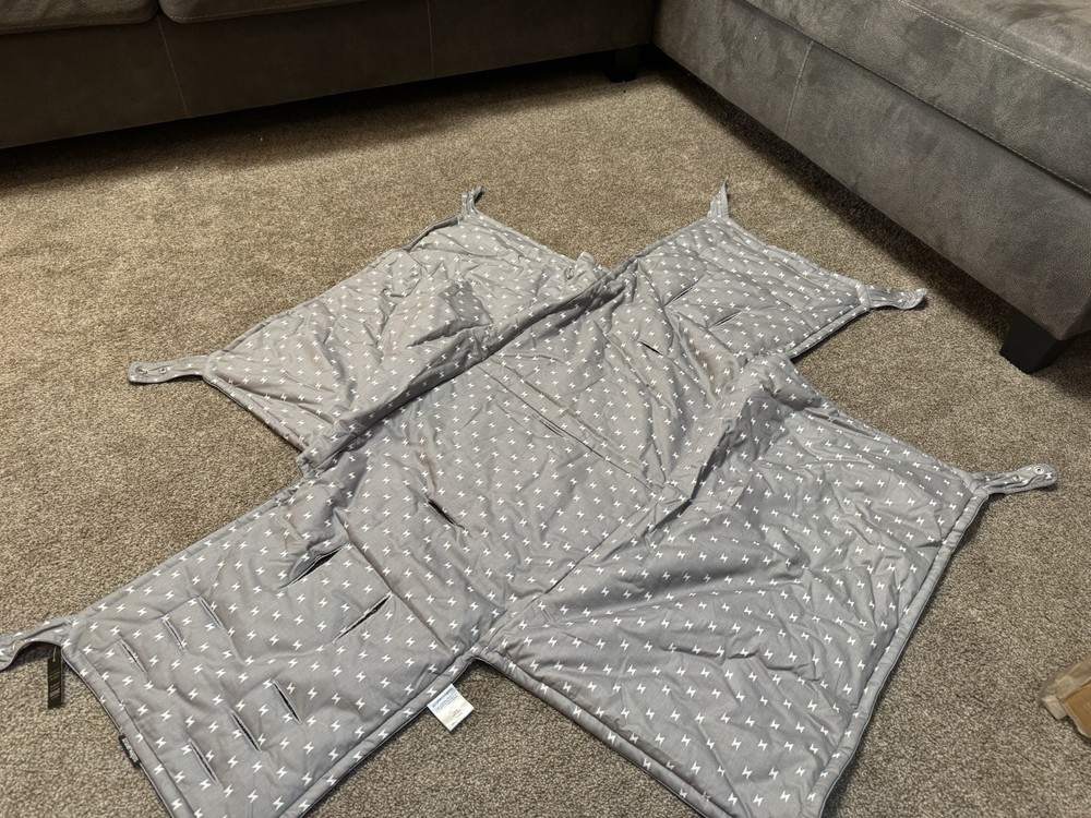 Keenz 7s Stroller Wagon Liner NWT Gray
