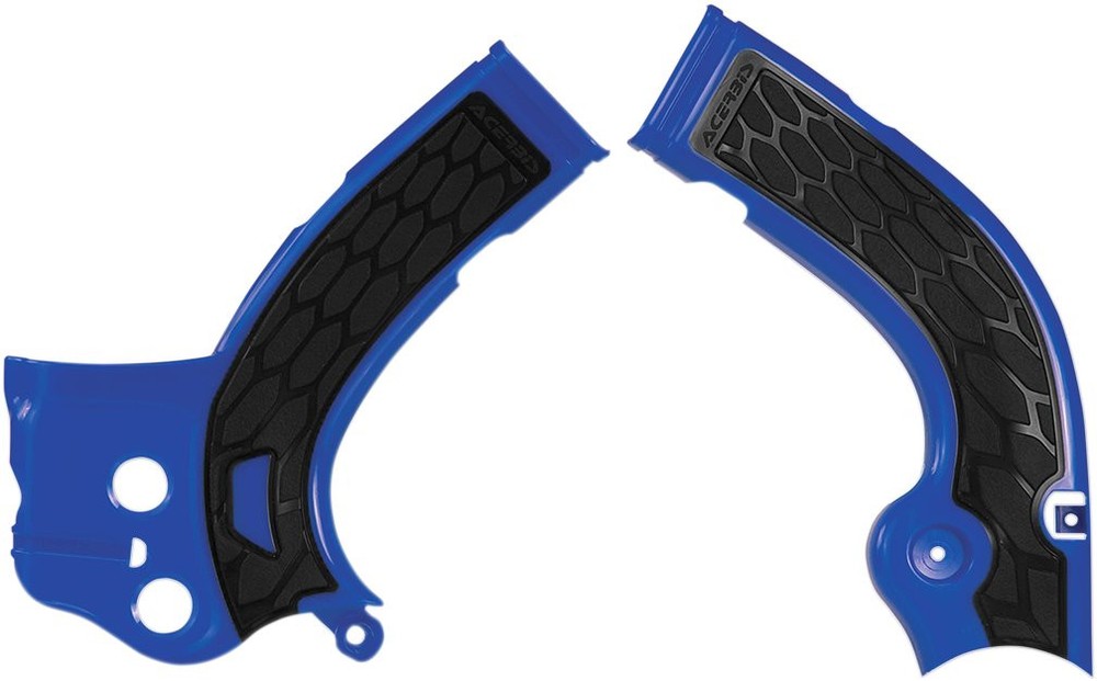Acerbis X-Grip Blue/Black Frame Guards (2374261034)