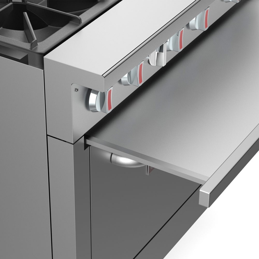60" Range - 10 top burners and 2 standard oven