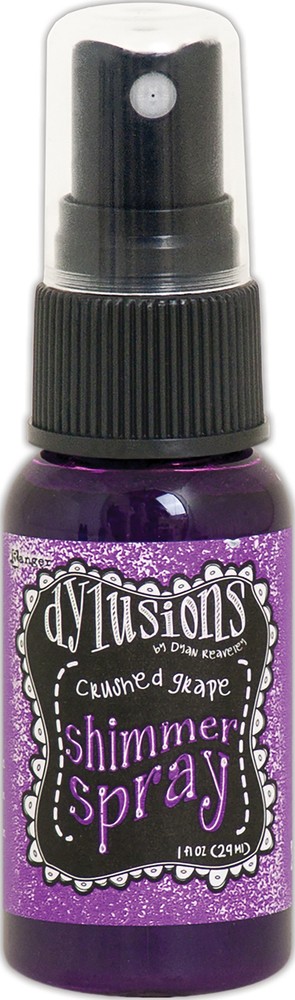Dylusions Shimmer Sprays 1oz-Crushed Grape