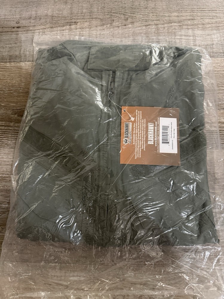 BLACKHAWK Tactical HPFU Performance Jacket Size Medium Black 87HP04OD MD