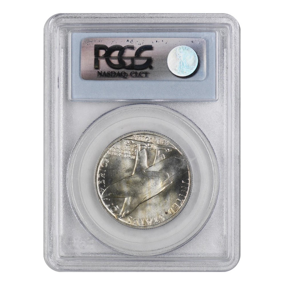 1936 Bridgeport Commemorative Silver Half Dollar PCGS MS-66