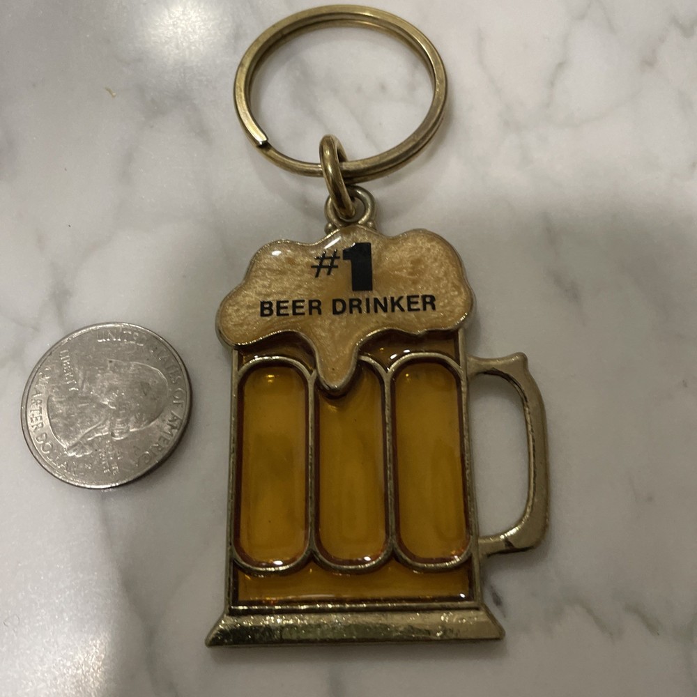 VTG #1 Beer Drinker Key Ring