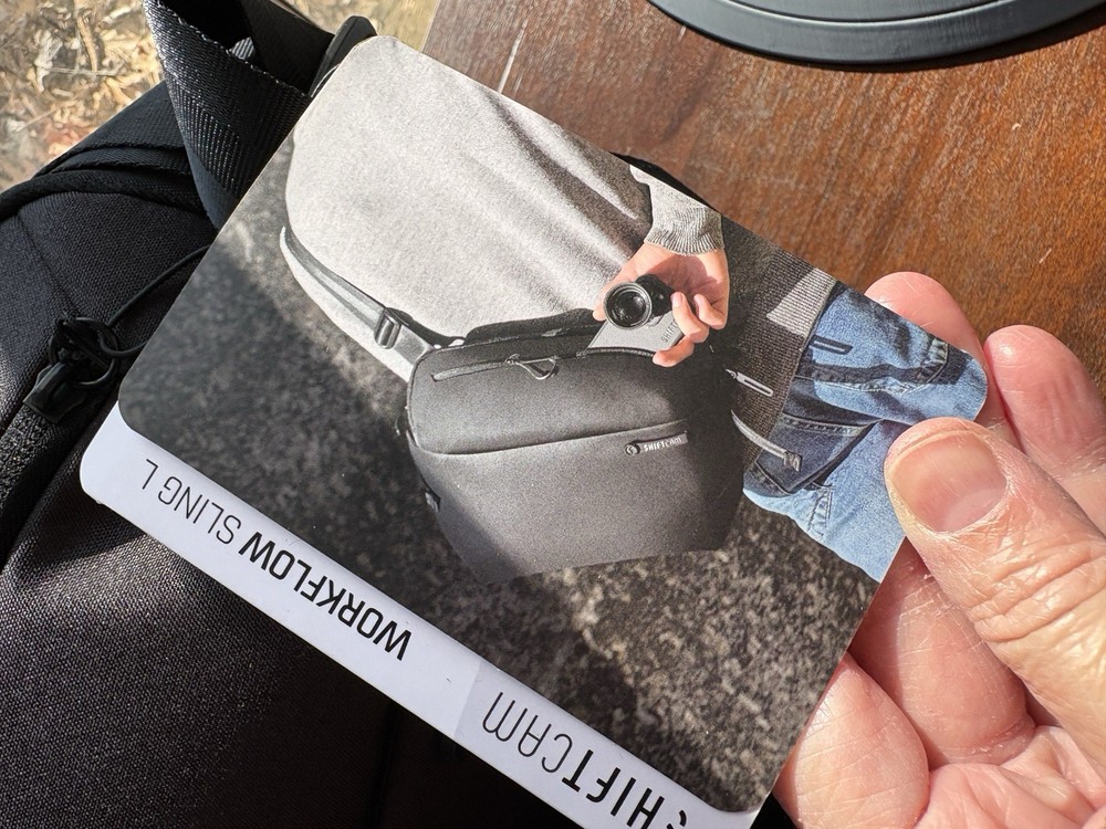 ShiftCam WorkFlow Sling Bag L