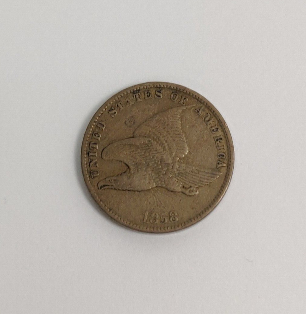 1858 FLYING EAGLE CENT SMALL LETTERS