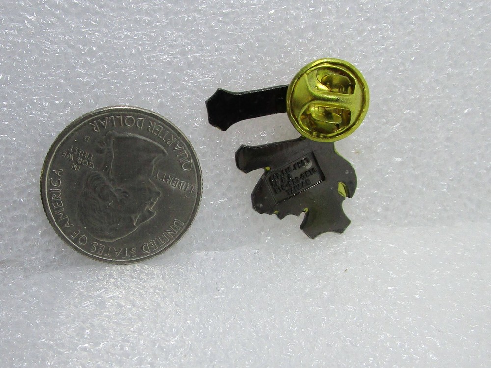 Eagle w/ Orange Letter F Pin