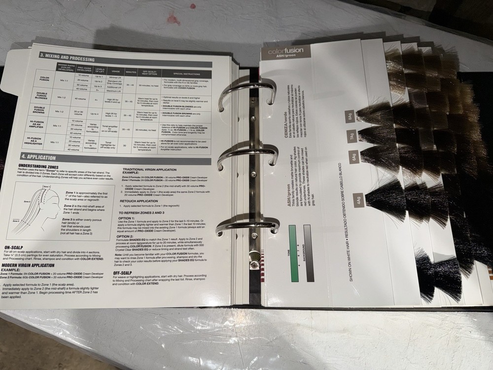 Redken Color Fusion Swatch Book