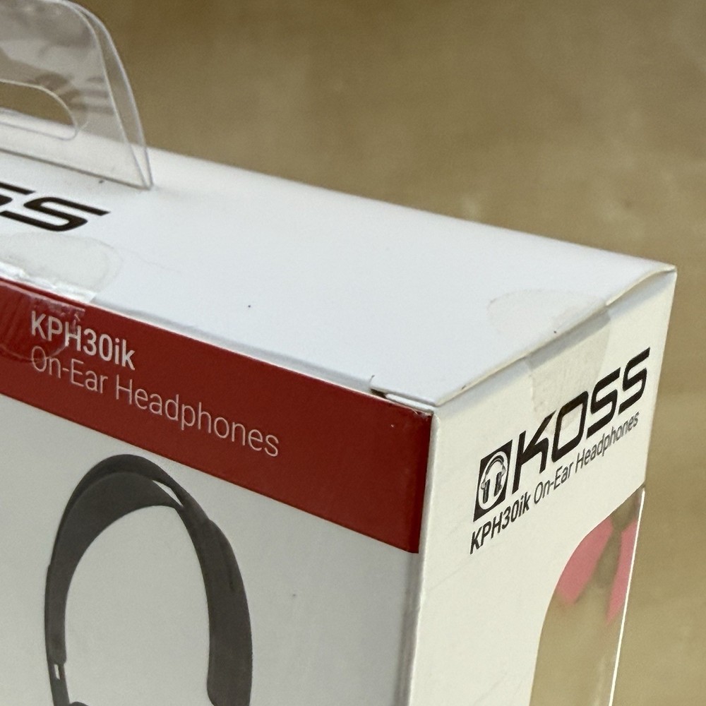Koss | KPH30iK | Headphones | Wired | On-Ear | Microphone | Open Box