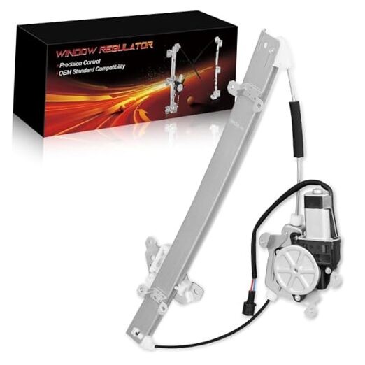 Front Left Driver Side Power Window Regulator with Motor for:-Nissan Frontier