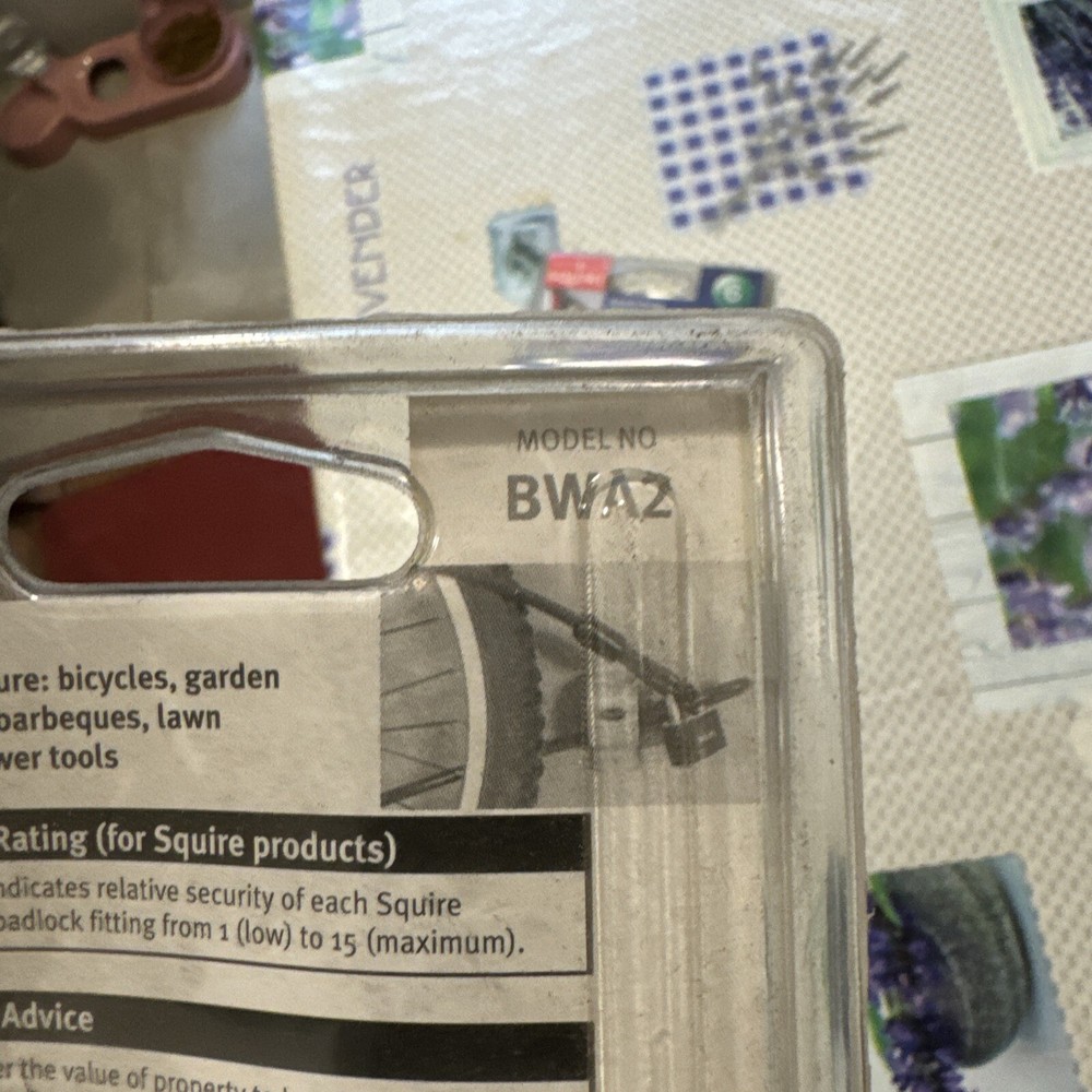 SQUIRE BWA2 Wall Anchor NEW never use silver