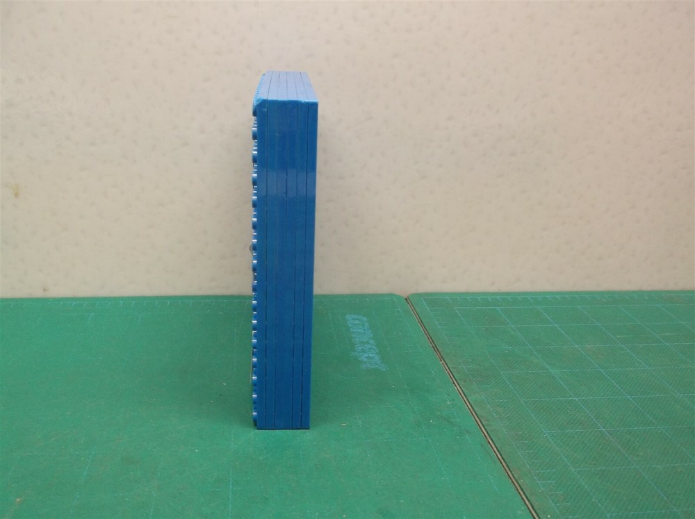 Brick Blue Building Plates 5"x5", 6 Pack