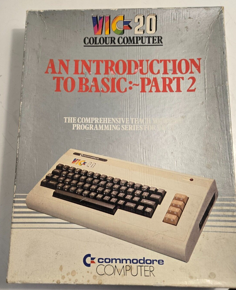 1982 VIC 20 An Introduction to BASIC Part 2 Commodore by Andrew Colin