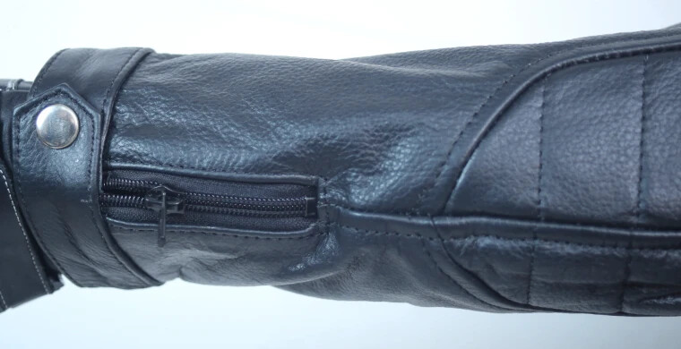 Leather Motorcycle Jackets PREMIUM NORDMEN BLACK