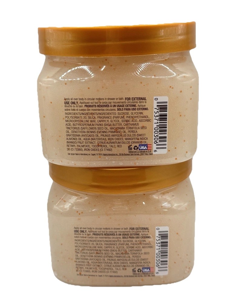 Tree Hut Tropical Mango Shea Exfoliating Sugar Scrub 2 PCK