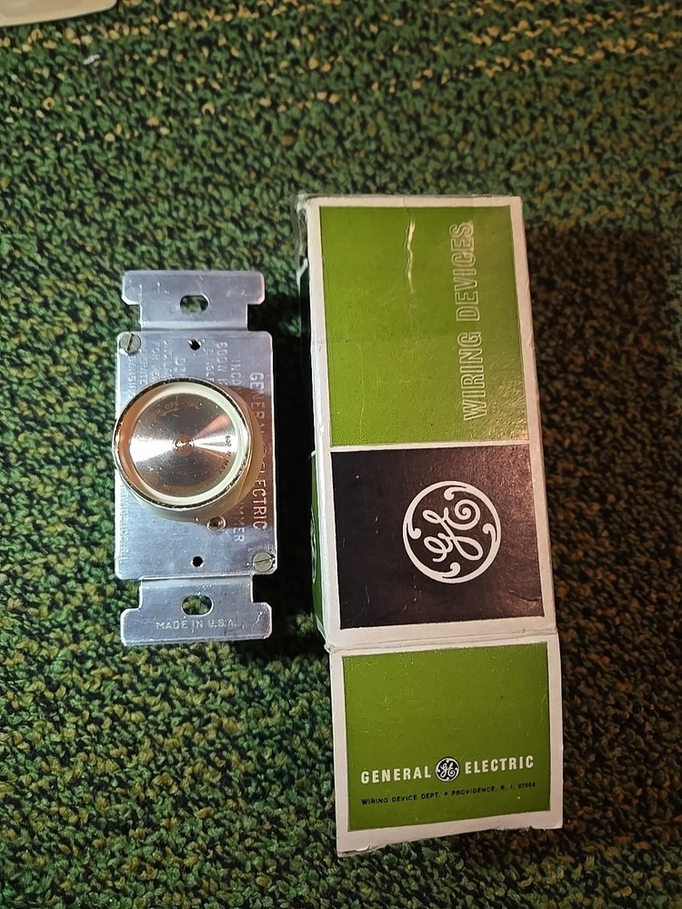vintage ge dimmer diu61 Single Pole
