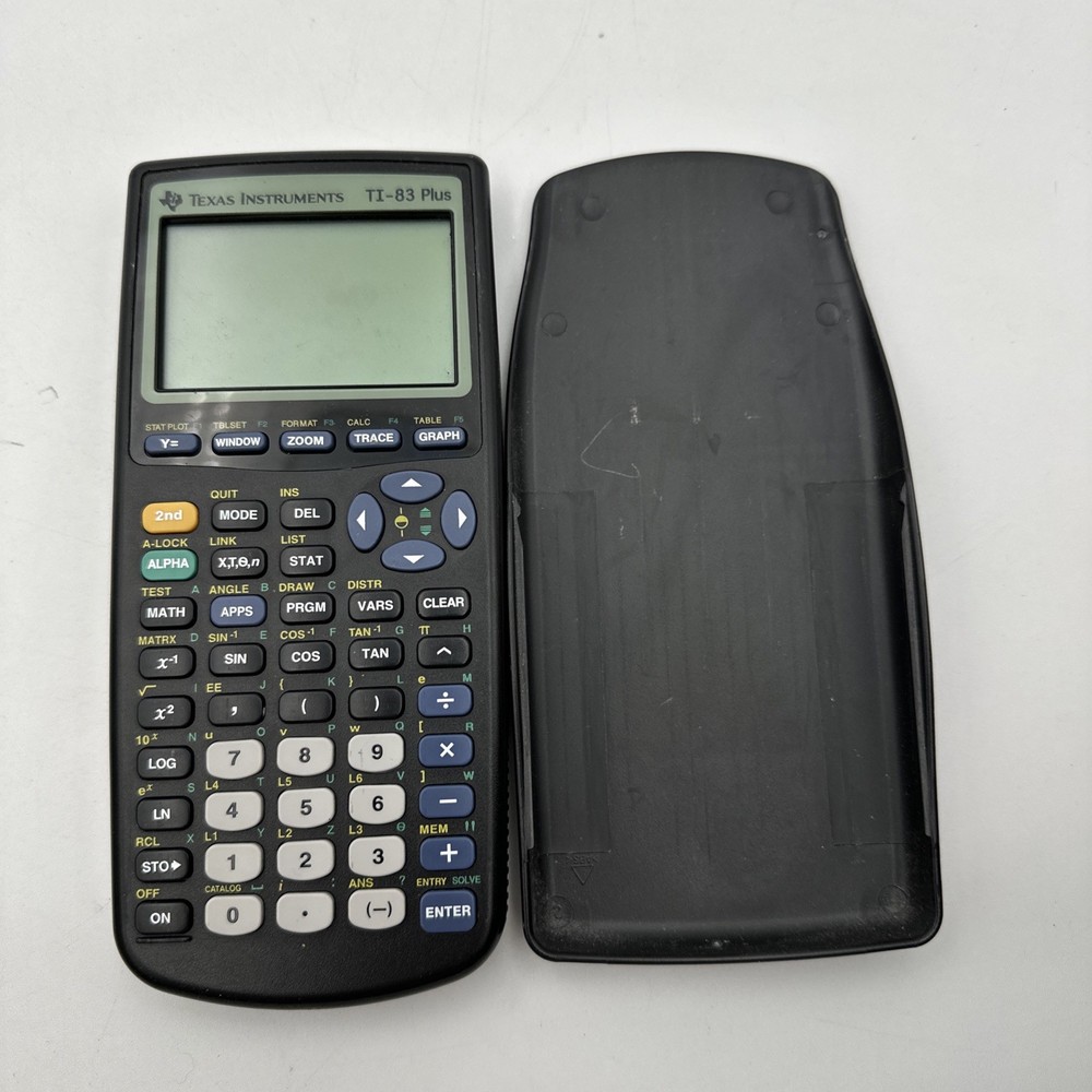 Texas Instruments TI-83 Plus Handheld Graphing Calculator-Tested and Work